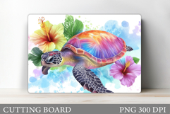 Turtle Kitchen Cutting Board. Turtle Cutting Board Design Product Image 1