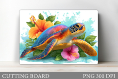 Turtle Kitchen Cutting Board. Turtle Cutting Board Design Product Image 1