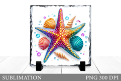 Starfish Sublimation. Starfish Slate Sublimation Product Image 1