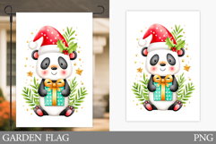 Christmas Panda Kitchen Towel. Christmas Kitchen Towel Product Image 1