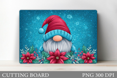 Christmas Gnome Cutting Board. Christmas Cutting Board Product Image 1