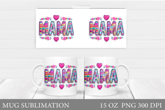 Mother's Day Mug Sublimation. Mother's Day Sublimation Product Image 1