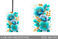 Flowers Flowers Car Air Freshener. Summer Car Air Freshener Product Image 1