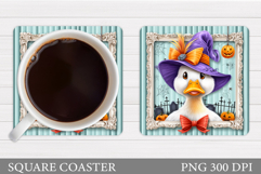 Halloween Goose Coaster. Halloween Coaster Design Product Image 1