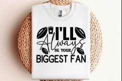 Football SVG Design Football Mom SVG Funny Football SVG Product Image 1