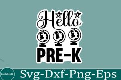 Back To School sticker svg Design School &amp; Teacher SVG Product Image 1