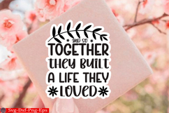Family sticker quotes SVG Design, Family SVG Quotes SVG Product Image 1