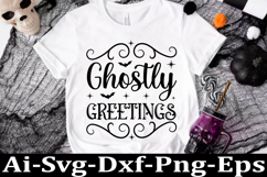 Halloween Svg Design, Halloween Quotes Spooky png Product Image 1