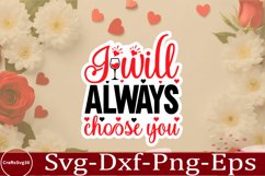 Valentine sticker SVG Design Valentine Love Sticker Svg Product Image 1