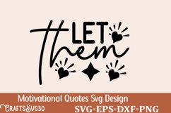 Boho Inspirational Quotes Svg Design Motivational Quotes svg Product Image 1