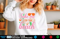 Summer vacation svg design Beach quotes Funny summer design Product Image 1