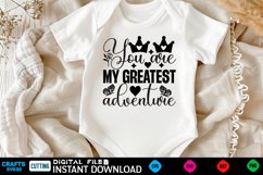 Baby Svg Design, Newborn SVG Design, Baby Quote Design Product Image 1