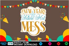 Happy new year sticker bundle Svg for Shirts 2025 New Year S Product Image 8
