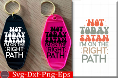 Christian Keychain Quote SVG Faith Keychain Quote png Product Image 1