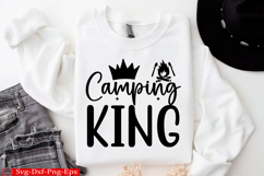 Camping SVG design, camping quotes, adventure T-shirt Hiking Product Image 1