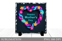 Mother's Day Slate Design. Mother's Day Sublimation Product Image 1
