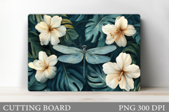 Dragonfly Cutting Board Design. Dragonfly Sublimation Product Image 1