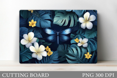 Dragonfly Cutting Board Design. Dragonfly Sublimation Product Image 1