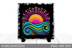 Sun Slate Sublimation. Sea Sublimation Product Image 1