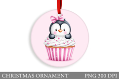 Cute Penguin Christmas Ornament. Christmas Ornament Design Product Image 1