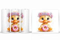 Cute Goose Tumbler Design. Cute Goose Sublimation Product Image 2