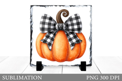 Pumpkin Slate Design. Pumpkin Sublimation Product Image 1