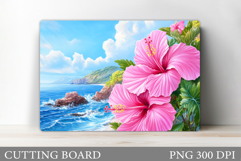 Beach Cutting Board. Sea Cutting Board Design Product Image 1