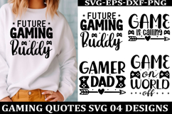 Gaming SVG Design Gamer Quotes Design Product Image 1