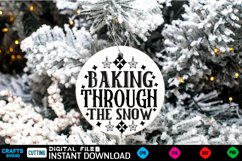 Christmas Round sign Svg design Christmas Svg holiday quotes Product Image 1