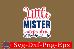 4th of July Sticker Svg Design, Patriotics Quotes Svg, Product Image 1