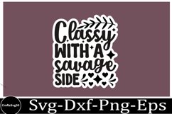 Sassy sticker svg Sarcastic SVG, Design, Funny Quotes SVG, Product Image 1