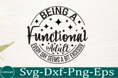 Sarcastic SVG, Design, Funny Quotes SVG, Tshirt Sarcastic Product Image 1
