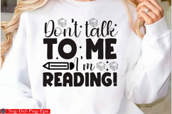 Reading SVG, Book Lovers SVG, Book SVG Product Image 1