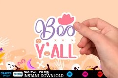 Halloween sticker Svg Design,Halloween Quotes Spooky sticker Product Image 1