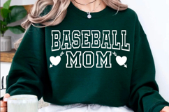 Baseball Mom SVG, Sports Mama Shirt PNG Product Image 1