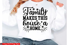 Family quotes SVG Design, Family SVG Quotes SVG Product Image 1