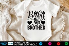 Baby Svg Design, Newborn SVG Design, Baby Quote Design Product Image 1