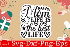 Mothers day sticker SVG Bundle Funny Mom Svg Design Funny Qu Product Image 7