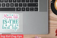 Mothers day sticker SVG design Funny Mom Svg Design Funny Product Image 1