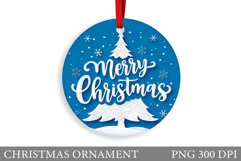 Christmas Tree Christmas Ornament. Winter Christmas Ornament Product Image 1