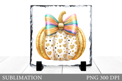 Pumpkin Slate Design. Pumpkin Sublimation Product Image 1