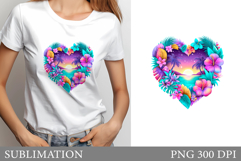 Sea T-Shirt Design. Sea Sublimation Product Image 1