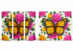 Butterfly Tumbler Sublimation. Butterfly Sublimation Product Image 2