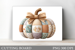 Pumpkin Cutting Board Design. Pumpkin Sublimation Product Image 1