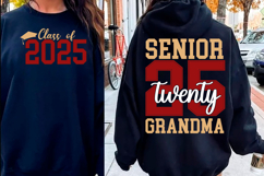 Senior 2025 SVG PNG, Graduation SVG PNG Product Image 1