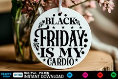 Black Friday Round Sign SVG design, Black Friday Quotes Product Image 1