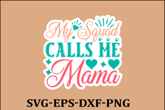 Mom Sticker Svg Design Funny Mom Svg Design Funny Quotes SVG Product Image 1