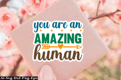 Inspirational Sticker Svg Design, motivational quotes Product Image 1