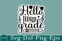 Back To School sticker svg Bundle School &amp; Teacher SVG Desig Product Image 4