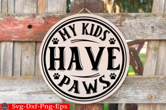 Dog Round Sign SVG Bundle Funny Dog Round Sign Dog Bundle Product Image 10